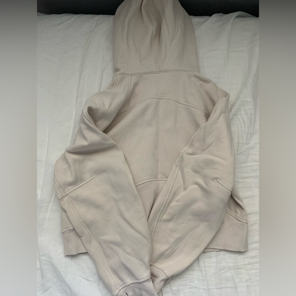 Lululemon Scuba Oversized Half-zip Hoodie in Ivory - Picture 2 of 6